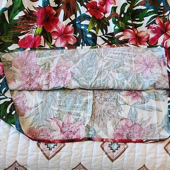 ANTHROPOLOGIE Everly Tropical Floral Dress - Picture 9 of 11